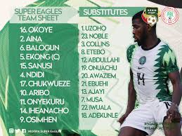 Prior to this encounter, the super eagles had played ukraine and brazil in international friendlies to strengthen the team. L3wc Zqnpn6g3m