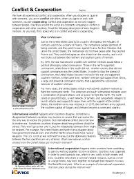 29 government and the economy icivics worksheet answers. Conflict Cooperation Readings Vietnam War Poaching