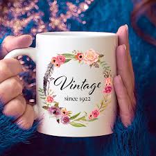 Birthday Gift Ideas For 70 Year Old Woman 97th Birthday Ideas 97 Year Old Woman 97 Year Old Gifts For Women 97th Birthday Gifts For Her Vintage Since 1922 Mug 97 Yr Old Women By Littlebeehome On Et