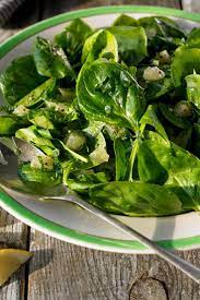 Spinach Salad With Lemon And Mint Recipe Recipe Mint Recipes Nyt Cooking Mint Salad