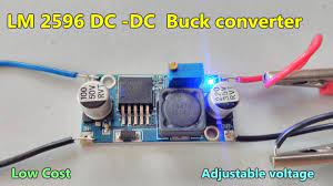 My design is not yet on a pcb, im testing it on a breadboard. Lm 2596 Dc Dc Buck Converter Adjustable Step Down Module Specifications Application Youtube