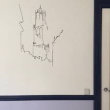 Tekening Van Domtoren Als Muursticker Op De Muur Bij Milla Wallart Wall Art Sticker Leidselijnen Bartwerk Drawing In 2020 Home Decor Decals Home Decor Decor