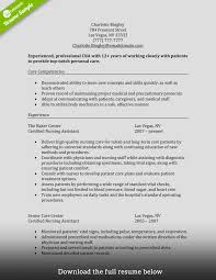 How To Write A Perfect Cna Resume Examples Included
