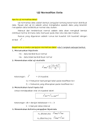 Check spelling or type a new query. Uji Normalitas Data
