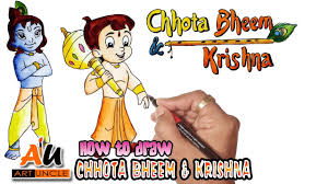 Watch trailers & learn more. How To Draw Chhota Bheem And Krishna Step By Step Art Tutorial Youtube