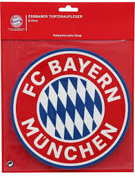 Gefüllt war torte mit einer sommerlichen. Fc Bayern Munchen Tortenaufleger Logo Haushaltswaren Utensilien
