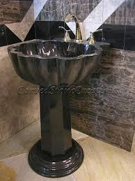 natural stone vessel sinks and kitchen