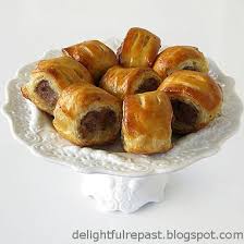 Delightful Repast Sausage Rolls Book Review And Giveaway Le Charcutier Anglais Sausage Rolls Tea Party Food British Food