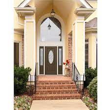 Oval Brevard Decorative Glass