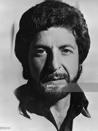 Photo of Leonard COHEN; posed, studio, with beard