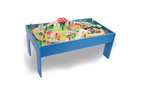 4.3 out of 5 stars with 12 ratings. Wooden Train Table Children Pretend Play Set Toy Kids Toddlers Thomas The Tank Kogan Com