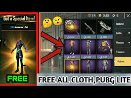 How To Get Free Cloths In Pubg Mobile Lite No Bc Only Silver Coin Pubg Mobile Lite Youtube