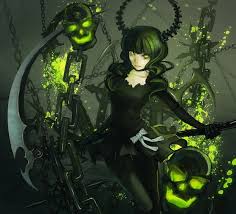 Yomi Takanashi Dead Master Black Rock Shooter Black Rock Dark Fantasy Art