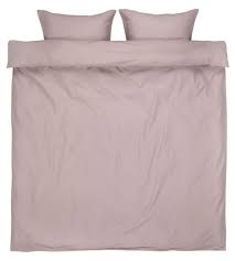Cotton duvet cover nordic purple gray color bed cover bedding comforter cover. Duvet Cover Ellen Kng Light Purple Jysk
