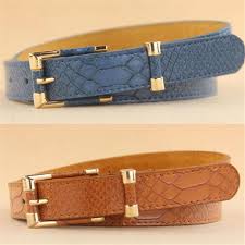Cowskin Belt Terlik Kemer