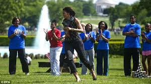 It's at the point that bennifer 2.0 can't even hide their. Michelle Obama Exercises With Dominique Dawes And Michelle Kwan On White House Lawn Daily Mail Online