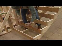 Amazing Modern Technologies Woodworking Extreme Smart How To Building Staircase Wooden Beautiful Youtub Diy Stairs How To Make Stairs Building A Deck Frame