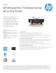 Its value and print quality impressed us during testing. Hp Ojp 7720 Specification Manualzz