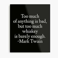 You know sugar is bad for your teeth and your waistline, but a growing body of research suggests that the negative impact of sugar is far more significant than. Mark Twain Quote Good Friends Good Books And A Sleepy Conscience Metal Print By Stoamart Redbubble