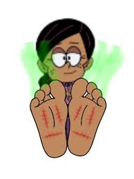 Want to discover art related to stinky_feet? Ronnie Annes Smelly Feet In Her Pjs Edited By Superman123462a On Deviantart