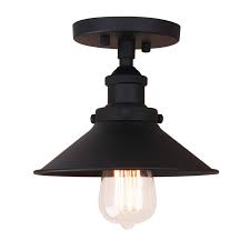 You always want to improve your lighting and flush mount lights can go perfect all over the home and outside as well. Pathson Vintage Ceiling Light With Metal Shade Farmhouse Ceiling Lamp Fixtures For Hallway Loft Kitchen Bar Matte Black Semi Flush Mounted Lighting Black Buy Online In Saint Vincent And The Grenadines At Saintvincent Desertcart Com Productid