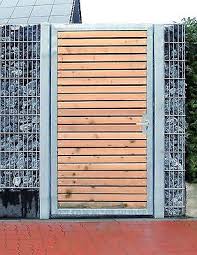 Torchen 125 X 180cm 1 Flugelig Verzinkt Holz Tor Gartentor Holztor Pforte Tor Holztor Gartentor Einfahrtstor