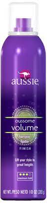 Say goodbye to feeling flat with fine, limp hair and find your aussome with australian hops extract and volume that gets you jumping up and down! Aussie Aussome Volume Hair Spray Aerosol Maximum Hold 10 Oz Medshopexpress