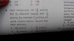 Soal cerita pecahan kelas 4. Cara Mudah Menyelesaikan Soal Cerita Pecahan Bahasan Soal Prediksi Un Us Sd Paket 1 4 Youtube