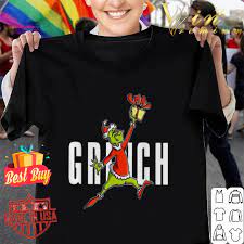Enjoy free shipping on all xmas orders. Air Jordan Grinch Christmas Shirt Hoodie Sweater Longsleeve T Shirt