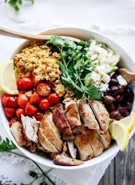 You'll find everything from chicken hotpots to crunchy from caesar salads to warming casseroles our healthy chicken recipes will keep you inspired all year round. 22 Quick Creative Recipes To Make With Rotisserie Chicken Recipe Raw Food Recipes Lunch Bowl Recipe Healthy Chicken Recipes