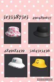 More Bucket Hat Codes In 2021 Codes For Bloxburg Bloxburg Codes For Clothes Bloxburg Outfits