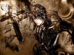 Many girls think that anime guys with black hair are cute. Black Haired Male Anime Character Graphics Hd Wallpaper Wallpaper Flare