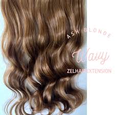 The purest remy human hair allows for maximum flexibility. Hair Extensions Ash Blonde Wavy Zelhairextension Lazada Ph