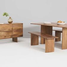 Anton Solid Wood Dining Table Burnt Wax In 2020 Wood Dining Table Solid Wood Dining Table Wood Dining Bench