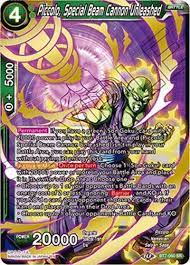 If you can't get enough of dragon ball z drinks, try the spirit bomb drink. Piccolo Special Beam Cannon Unleashed Assault Of The Saiyans Dragon Ball Super Ccg Tcgplayer Com