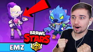 Surge attacks foes with energy drink blasts that split in two on contact. Novy Update V Brawl Stars Brawler Emz Jakub Destro Youtube