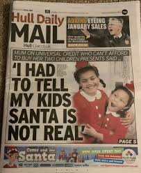 Of columbia florida georgia hawaii idaho illinois indiana iowa kansas kentucky louisiana maine maryland massachusetts michigan minnesota. Hull Daily Mail Defends Santa Not Real Headline Journalism News From Holdthefrontpage