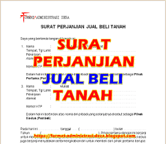 Check spelling or type a new query. Contoh Surat Perjanjian Jual Beli Tanah Doc Dan Pdf Download Format Administrasi Desa