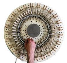 Used musical instrument with wear in all the right places. Daniel Suarez Parametric Knitting