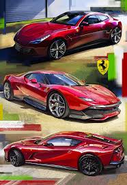 Hd Wallpaper Car Sports Car Ferrari Ferraria Gtc4 Lusso Aleksandr Sidelnikov Wallpaper Flare