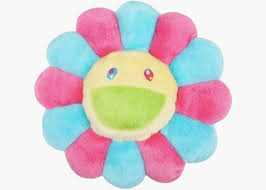 As always, just click the photos to shop. Takashi Murakami Flower Plush 1mt Light Blue Pink Light Yellow