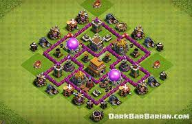 Maybe you would like to learn more about one of these? New Base Th6 Hybrid Trophy Base 2019 Coc Town Hall 6 Th6 Hybrid Base Design Clash Of Clans Dark Barbarian