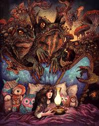 Mama Scared Stiff Contest 3rd Place The Owl Princess And Her Night Terrors By Angelarizza Deviantart Com Terror Art Art Fantasy Art