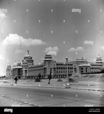 Old secretariat building Black and ...