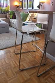 Glenn Bar Stool White Chrome Plated 26 Ikea Home Design Decor Basement Furniture Ikea Bar