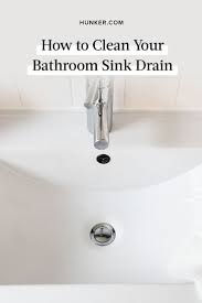Got A Bathroom Sink Drain That Smells Here S How To Clean Hunker In 2020 Bathroom Sink Drain Sink Drain Sink