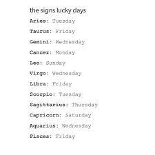 The sign of cancer and its luck. 1 Ranked Zodiac Page On Instagram What S Your Lucky Day Comment Below Zodiiacsigns Zodiac Signs Aquarius Zodiac Signs Pisces Zodiac Signs Sagittarius