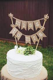 Bridal Shower Cake Topper Bride To Be Burlap Bridal Shower Etsy Bridal Shower Cake Topper Bridal Shower Cakes Rustic Wedding Shower Cakes