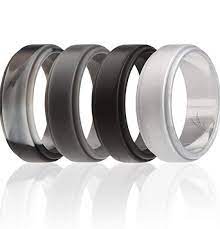 Silicone Wedding Ring For Men Rubber Wedding Band Rubber Rings Wedding Silicone Wedding Band