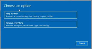 Cleaning the drive takes a lot longer but will make sure that, if you are giving. How To Reset Windows 10 Pc To Factory Settings Osxdaily